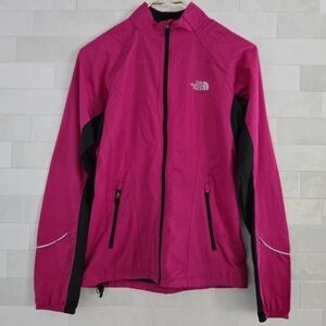 North Face Flight Series Running Full-Zip Jacket Polyester Blend Reflective XS